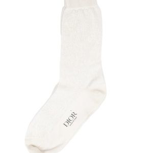 Kim Kardashian’s preowned Cream lace Dior socks